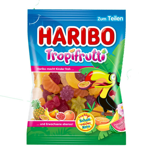Haribo Tropifrutti Gummies in Bag The Taste of Germany