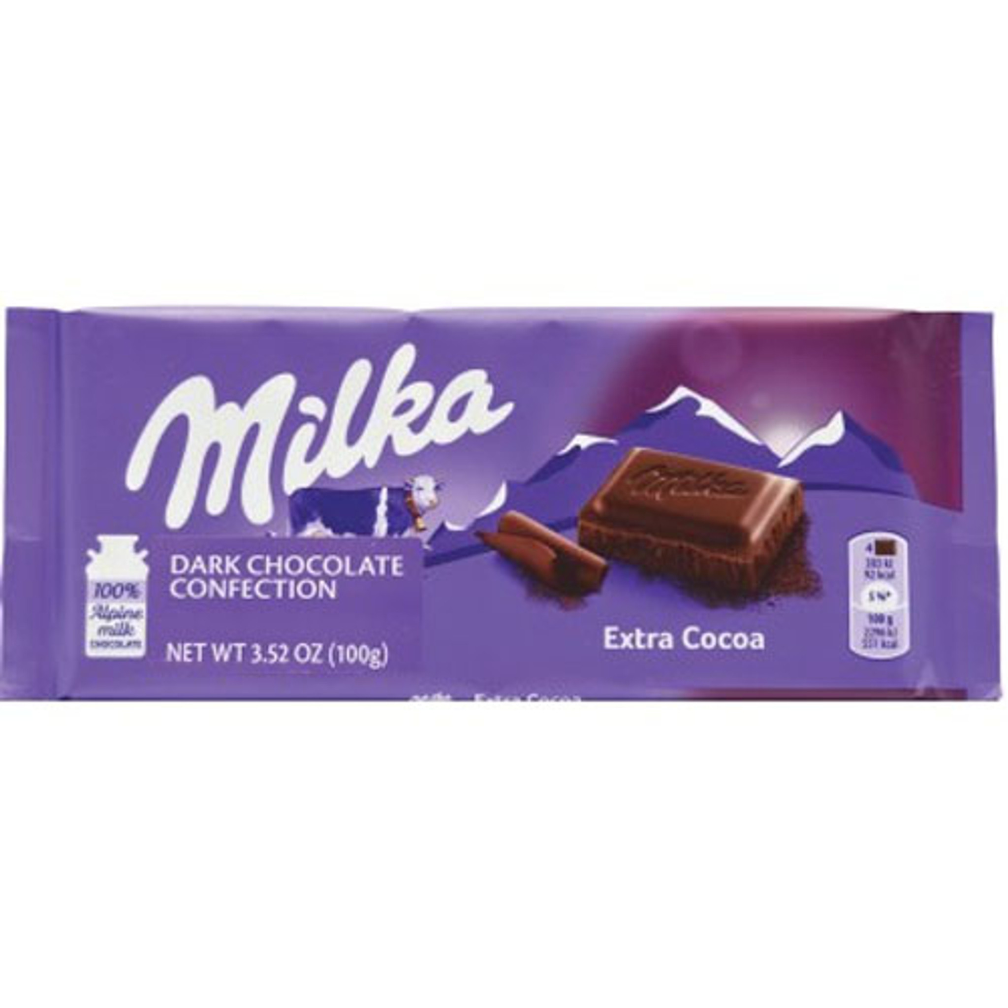 Milka Bittersweet Chocolate Bar 3.5 oz.