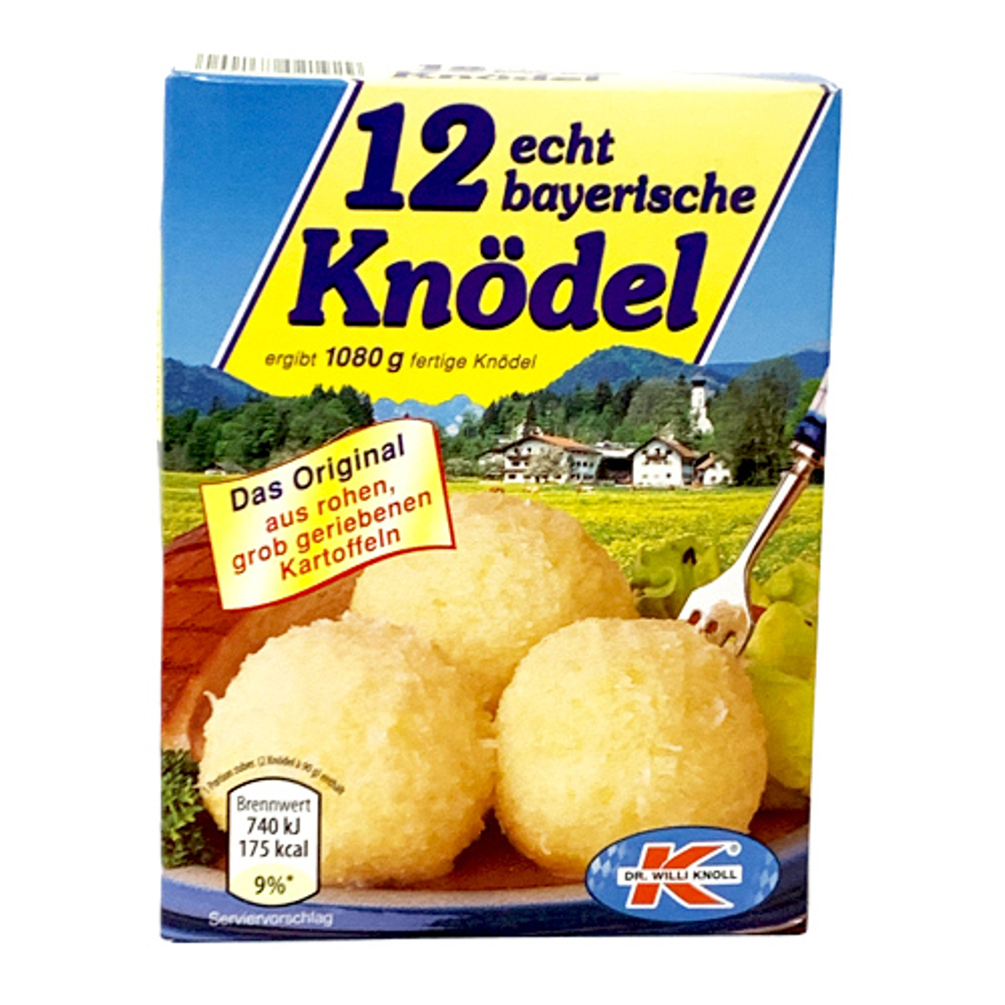 Dr. Knoll Bavarian-Style Potato Dumplings Mix in Box, 12 pc, 10 oz.