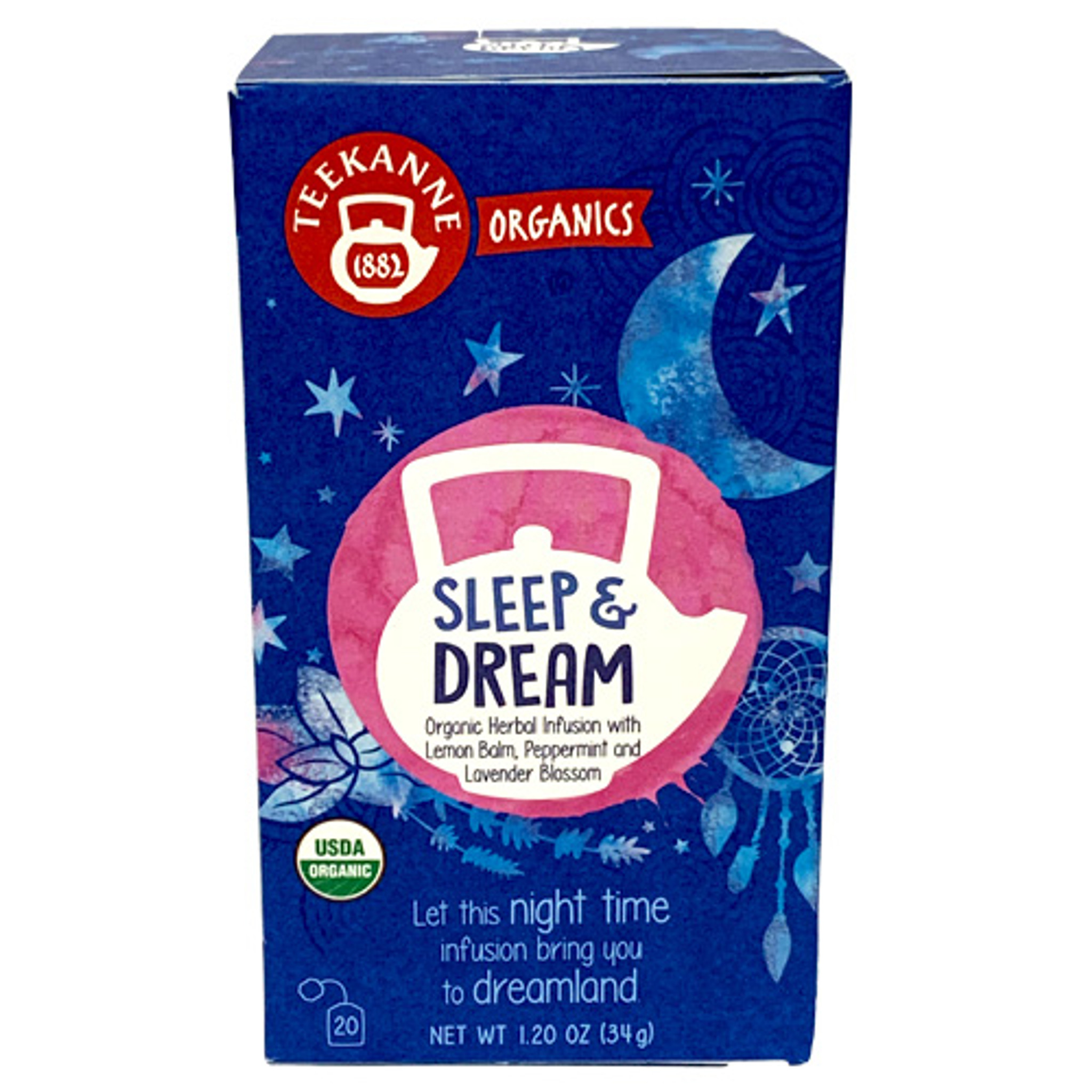 Día Conflicto hacha Teekanne "Sleep and Dream" Organic Herbal Tea Mix, 20 bags - The Taste of  Germany