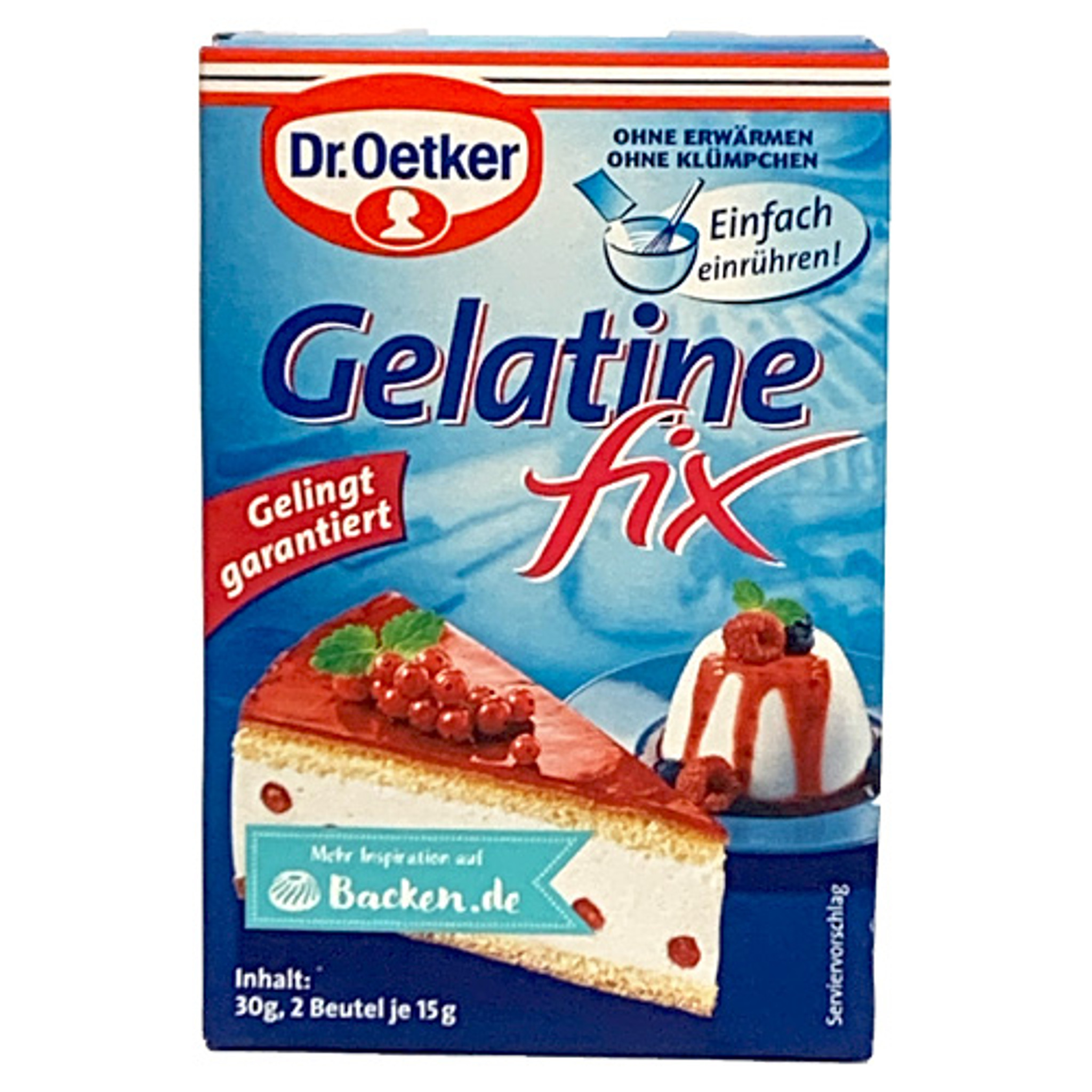 Dr. Oetker Gelatin Granules, 2 Pack, - The Taste of Germany