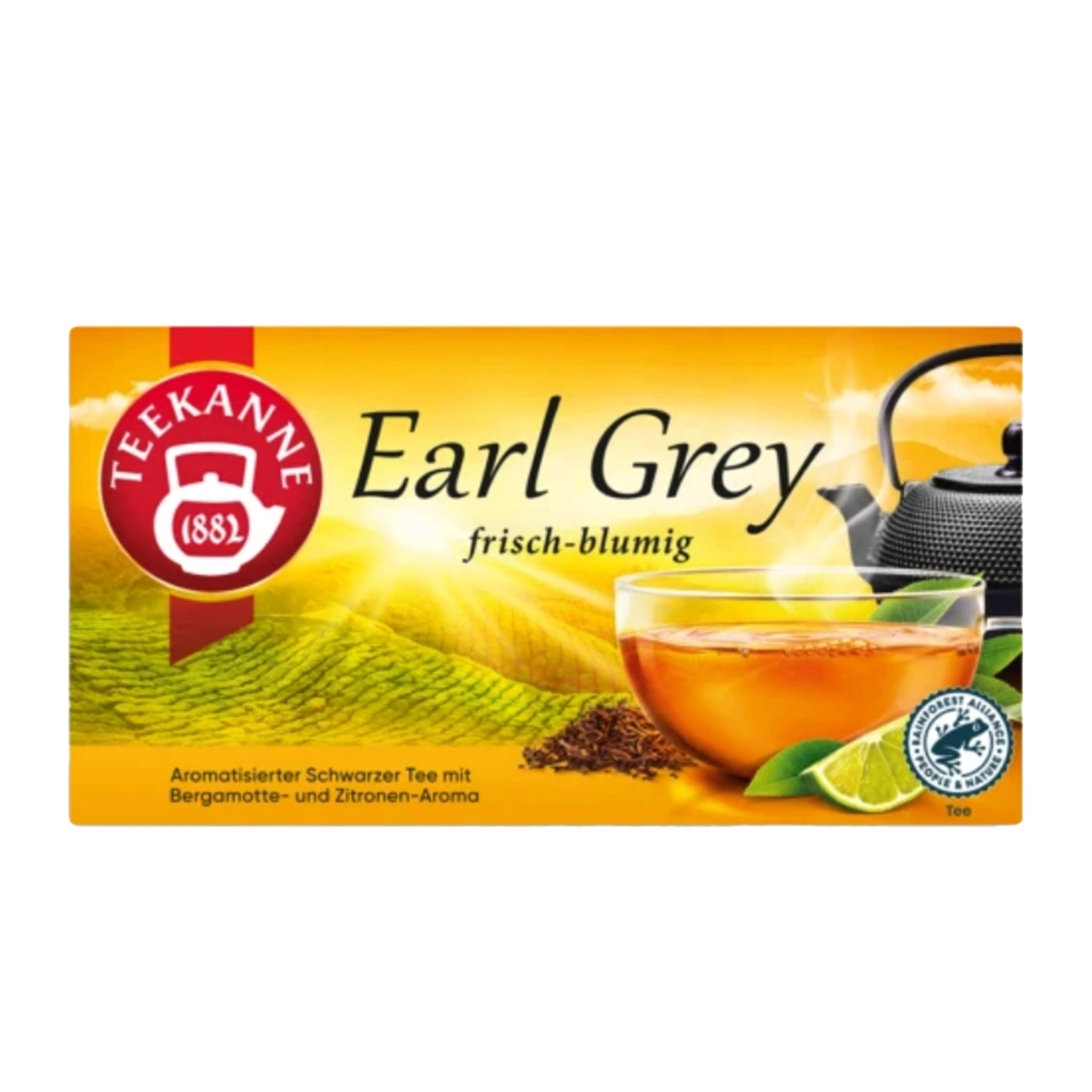 アールグレイ Teekanne Earl Grey Black Tea, Premium Blend, 20 ct. - The