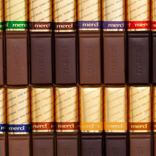 Merci Milk and Dark Chocolate Sticks Assortment 7 oz The Taste of Germany