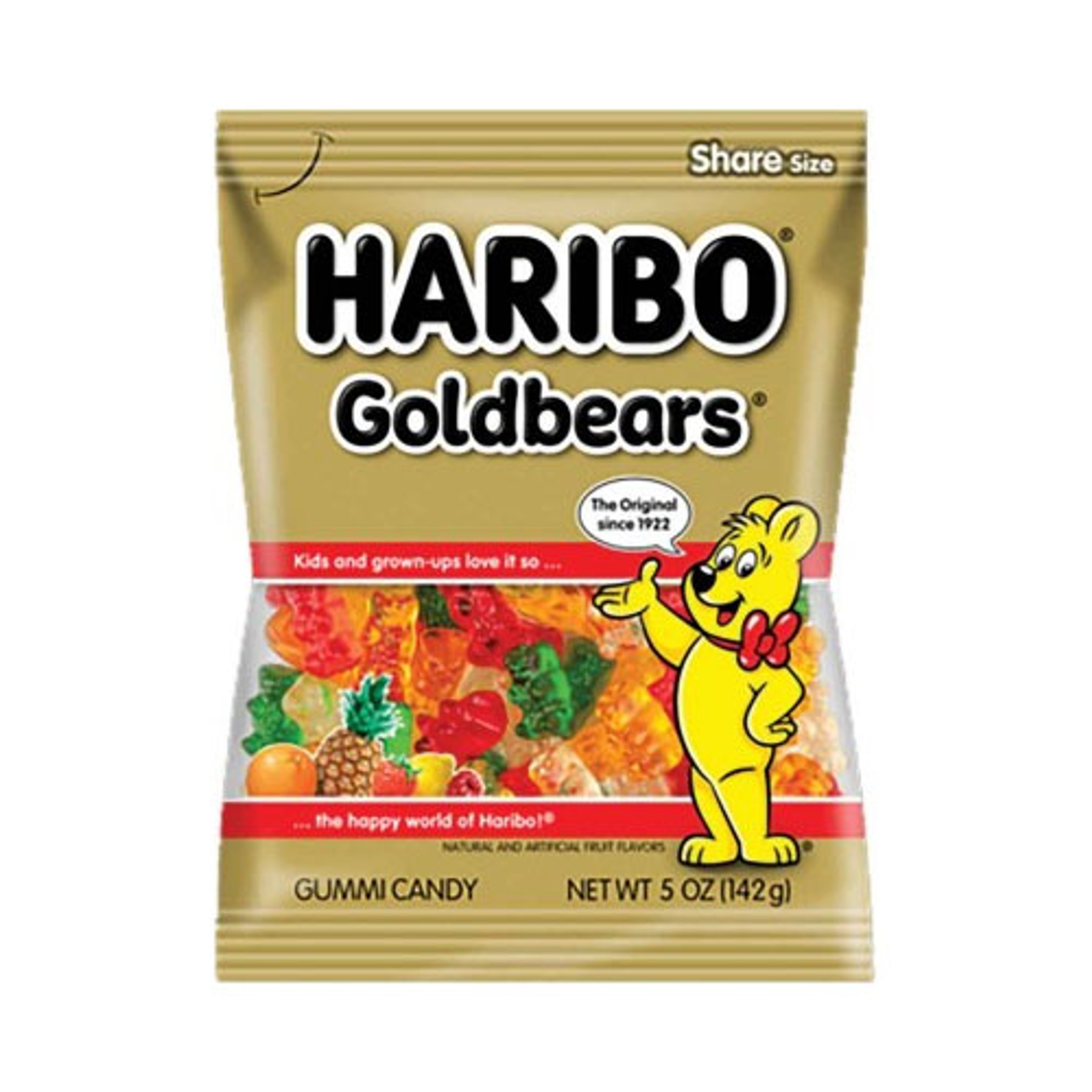 Haribo Gold Bears Gummies in Bag 5 oz. - The Taste of Germany