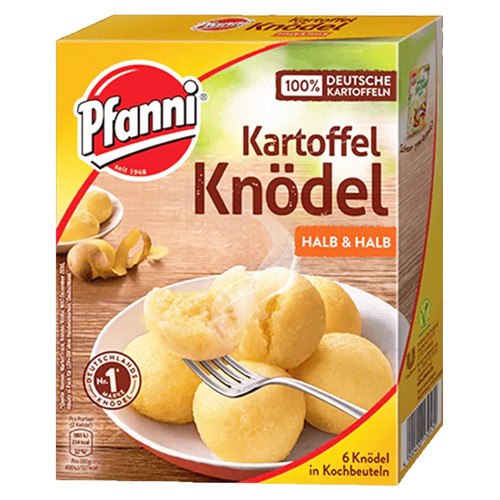 Pfanni Potato Dumpling Mix, "Halb and Halb" Boil in Bag, 9 pc, 6.8 oz