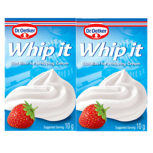 Dr. Oetker Whip-It Whipped Cream Stabilizer 2 Packets 0.6 oz