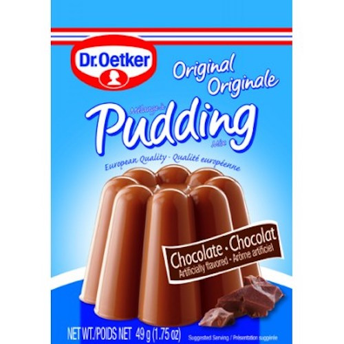 Dr. Oetker Chocolate Pudding Mix 3 Packets 1.75 oz per packet