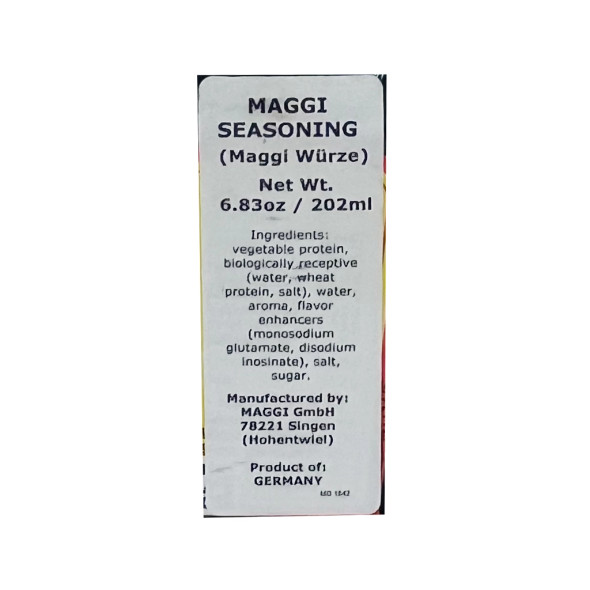 Maggi "Würze" Seasoning Sauce in Glass Bottle, 250g - made in Germany