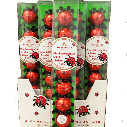Niederegger Milk Chocolate Lady Bugs 1.8 oz