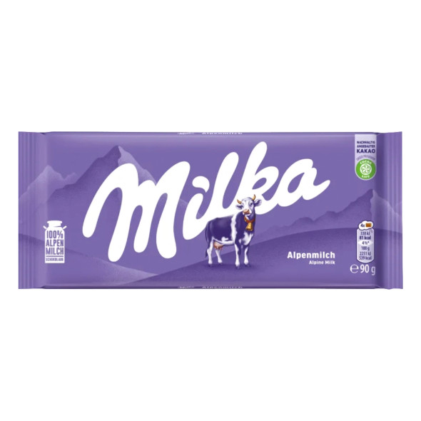 Milka Alpenmilch Chocolate Bar