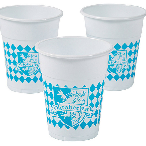 The Taste of Germany Oktoberfest Beverage Cups 16 oz (8/pkg)