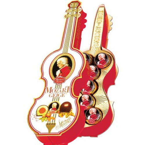 Reber Mozart Kugel in Violin Gift Box