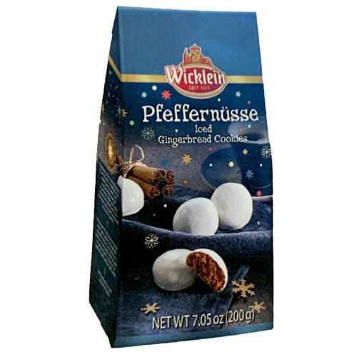 Wicklein Glazed Pfeffernuesse Gingerbread Cookie Bag 7 oz.