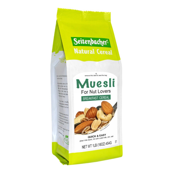 Seitenbacher Nut Lovers Gourmet Muesli Cereal