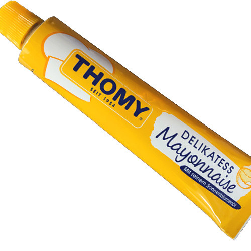 Thomy Delicatessen Mayonnaise in tube 3.5 oz