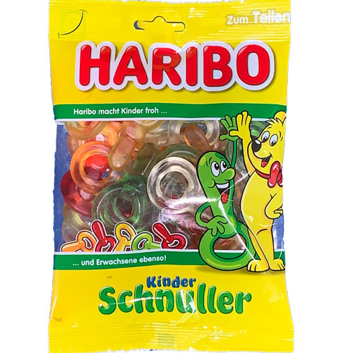 Haribo "Kinder Schnuller"  Gummies, 175g - Made in Germany