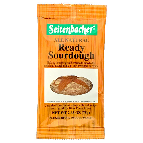 Seitenbacher German Organic Sourdough Starter, Ready-to-Use, 2 x 1.3 oz