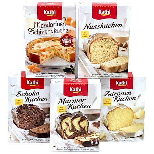 Kathi German Baking Mix Kit Assortment, 5-pack, Free Shipping