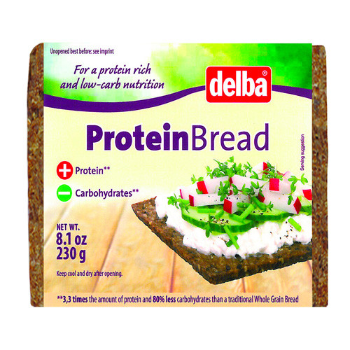 Delba Protein Whole Grain Bread 8.1 oz