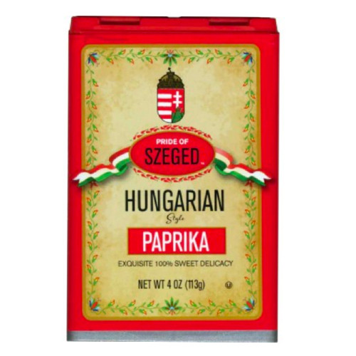 Szeged Hungarian Hot Paprika in Tin 4 oz