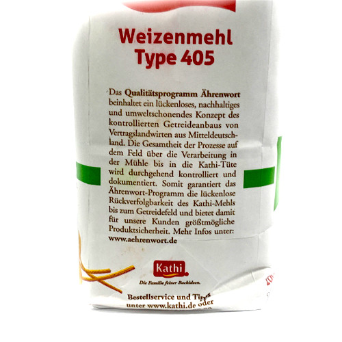 Kathi Wheat Flour Type 405 Description