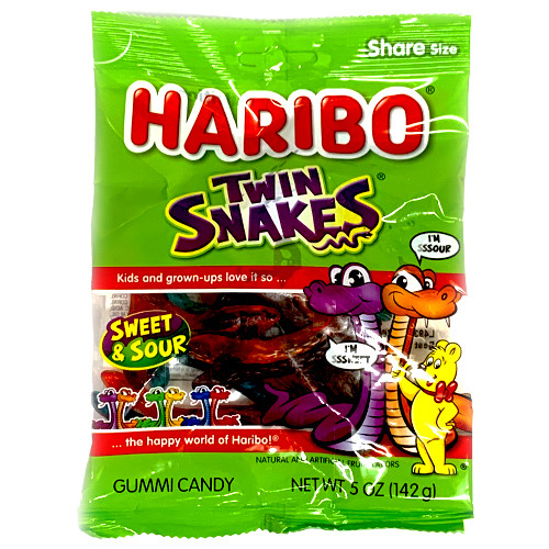 Haribo Twin Snakes Gummies