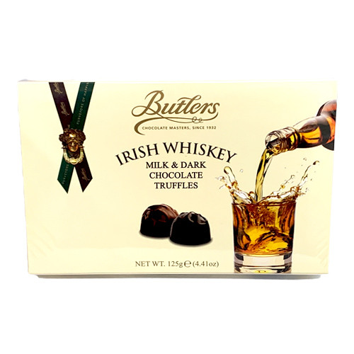 Butlers Irish Whiskey Liqour-Filled Chocolate Truffles, 4.4 oz