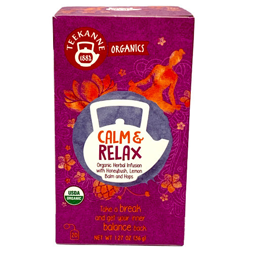 Teekanne "Calm and Relax" Organic Herbal and Fruit Tea Mix, 20 bags