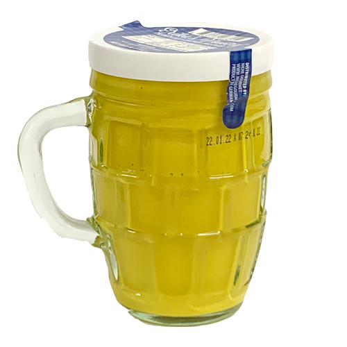 Erika's Medium Hot (Mild) Mustard in Glass Stein Jar 8.7 oz.