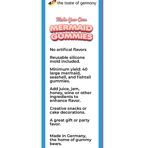 The Taste of Germany "Make Your Own Mermaid Gummies," 180g