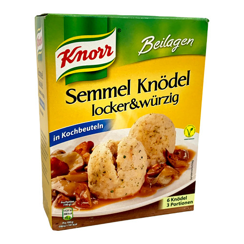 Knorr Traditional Austrian Bread Dumplings Boil in Bag, 200g