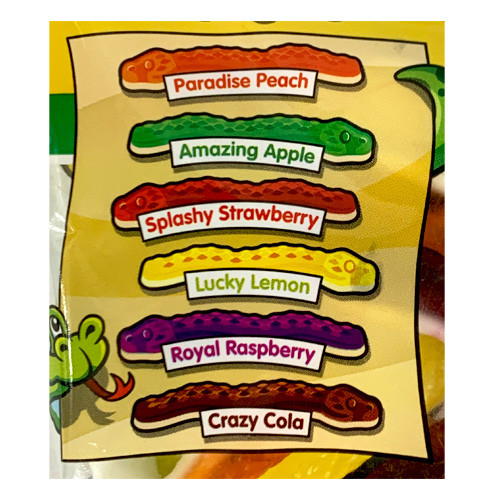 Haribo "Crazy Python" Gummy and Marshmallow Candy, 7 oz