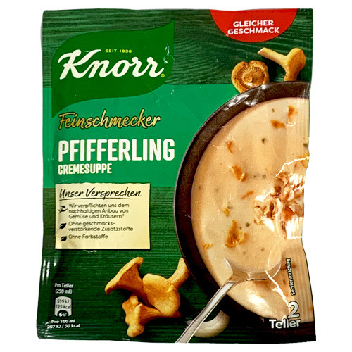 Knorr Pfifferlingssuppe Gourmet Chanterelle Mushroom Cream Soup, 2.0 oz