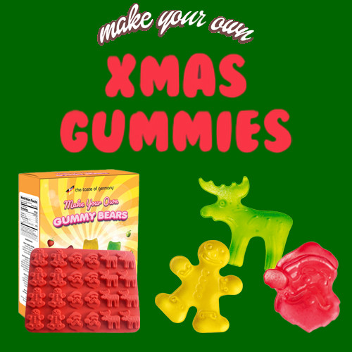 The Taste of Germany "Make Your Own Christmas Gummies"Kit, 180g