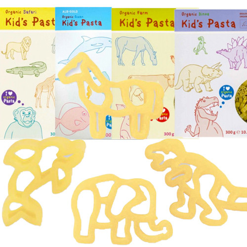 Alb Gold Organic Kids Pasta with Animal Shapes, 4 pack, 42 oz.