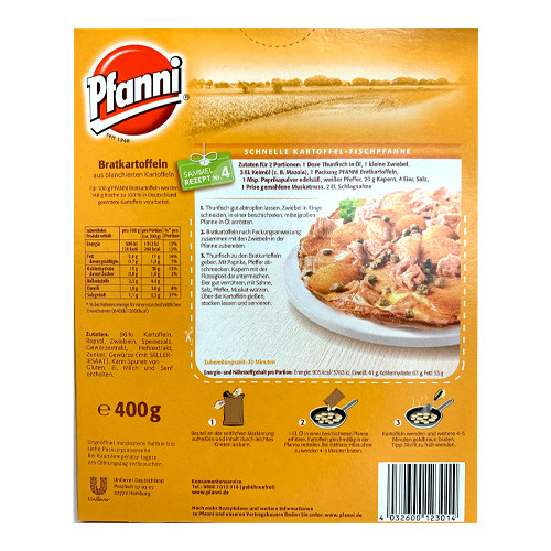Pfanni Bratkartoffeln German Fried Potatoes,  14 oz