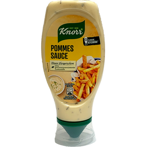 Knorr "Pommes" German Fries Sauce, in Squeeze Bottle, 430ml