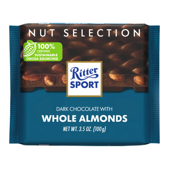 Ritter Sport Dark Chocolate with Whole Almonds