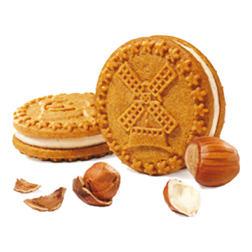 Coppenrath Windmill Sandwich Cookie with Hazelnut Cream-Filling 7 oz