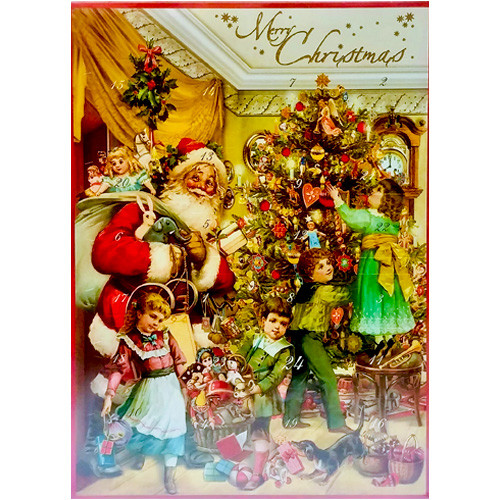 Heidel "Christmas Nostalgia" Chocolate Advent Calendar, 2.6 oz