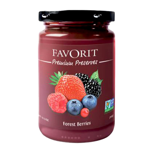 Favorit Swiss Preserve Forest Berry 12.3 oz