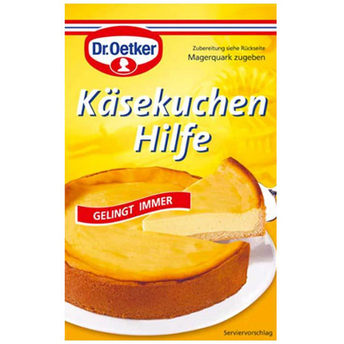Dr. Oetker "German Cheese Cake" Baking Mix Helper, 2.1 oz.