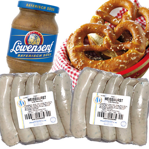 The Taste of Germany Weisswurst & Pretzel Collection
