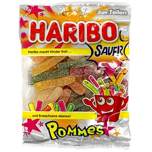Haribo "Saure Pommes" Sour Gummy in Bag - 175g