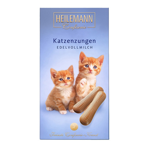 Heilemann Cat Tongues Milk Chocolate