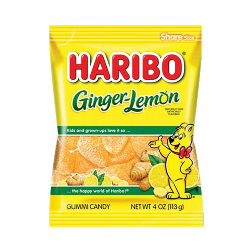 Haribo Ginger Lemon Gummies in Bag