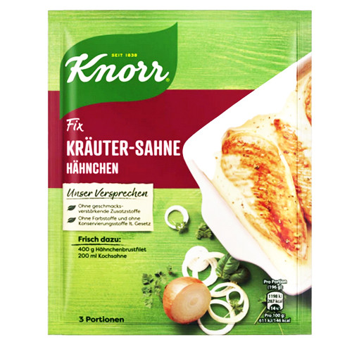 Knorr Fix Kräuter-Sahne Hänchen