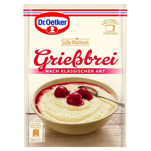 Dr. Oetker Grießbrei German Cream of Wheat