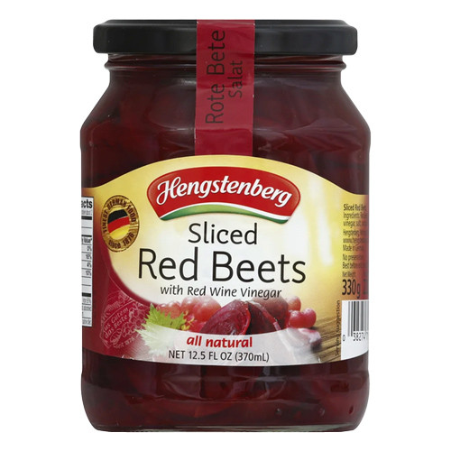 Hengstenberg Pickled Sliced Red Beets - 7.8 oz.