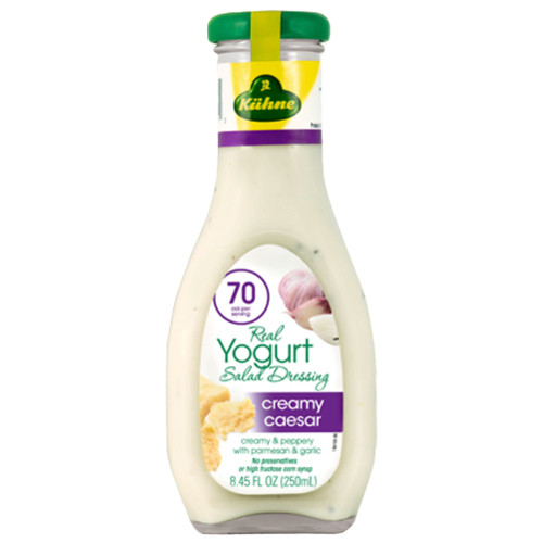 Kuehne Real Yogurt Salad Dressing Creamy Cesar - 8.45 oz.